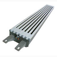 Paper Machinery Parts - Steel, Square Design, Grey Color | Soft Hardness, Durable Machinery Component