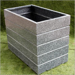 Cement Finish Planter (Rectangular)
