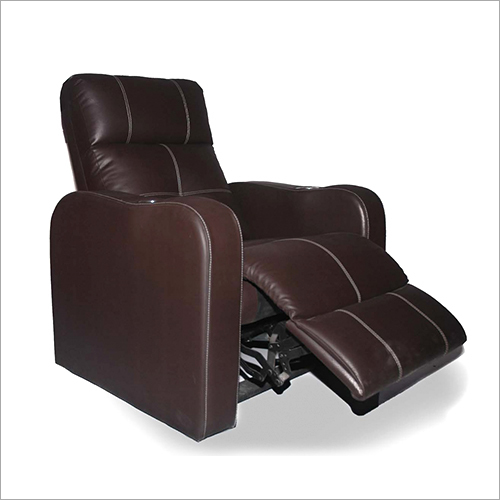 Plain Leather Home Theater Recliner