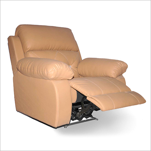 Plain Leather Living Room Recliner