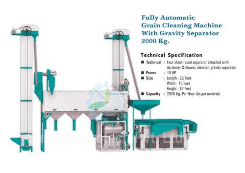 Full Automatic Grain Cleaning Plant