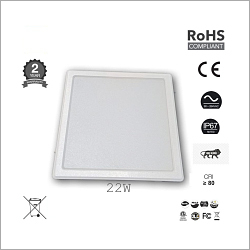 22W Square Ceiling Lights