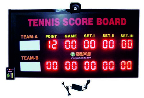 Tennis Scoreboard Set of 3 with Point and Game