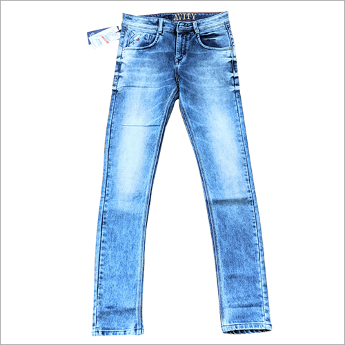 No Fade Mens Washed Jeans