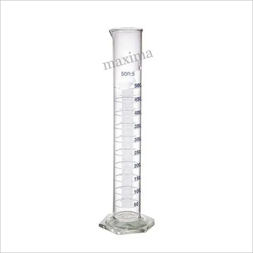MEASURING CYLINDER, WITH HEXAGONAL BASE