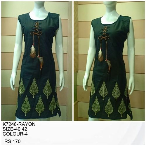 Rayon Kurtis