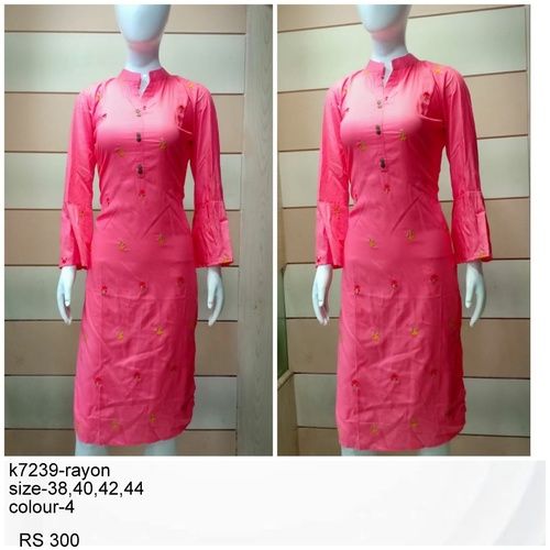 Rayon Kurtis