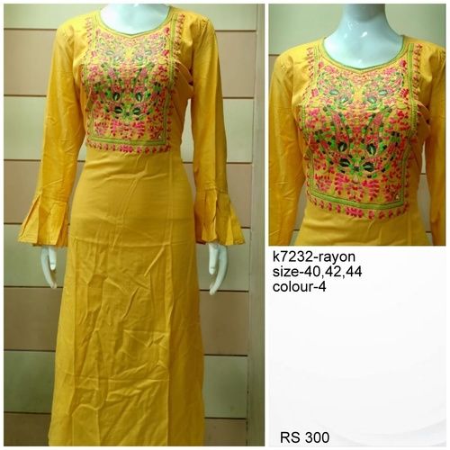 Rayon Kurtis