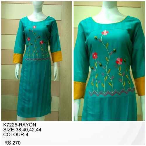 Rayon Kurtis