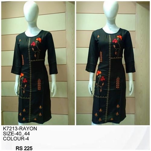 Rayon Kurtis