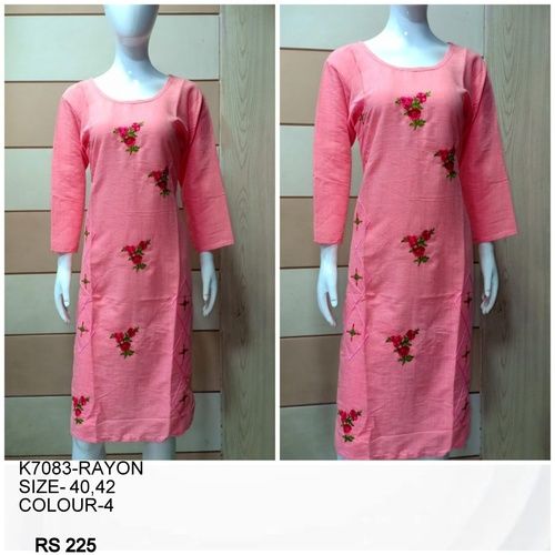 Rayon Kurtis