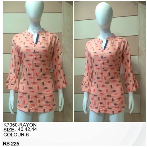 Designer Wedding Rayon Kurtis