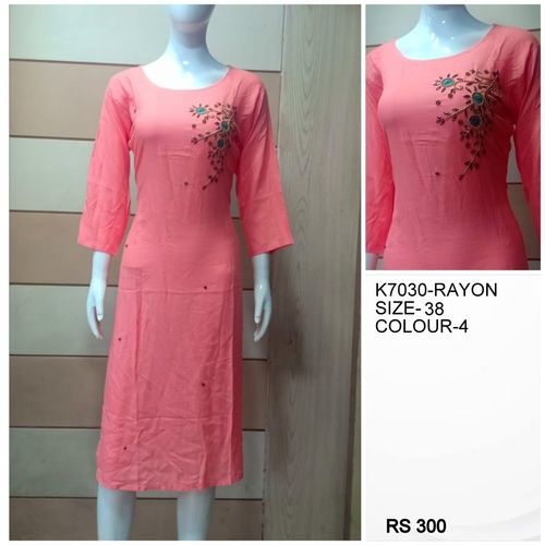 Rayon Kurtis