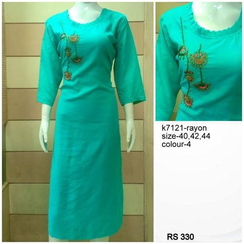 Rayon Kurtis