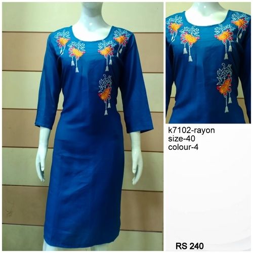 Rayon Kurtis