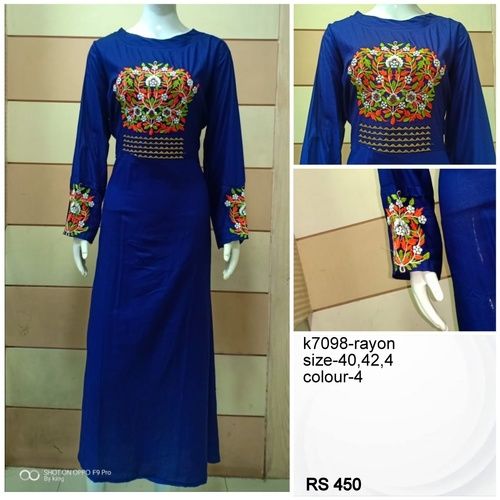 Rayon Kurtis