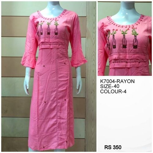 Rayon Kurtis