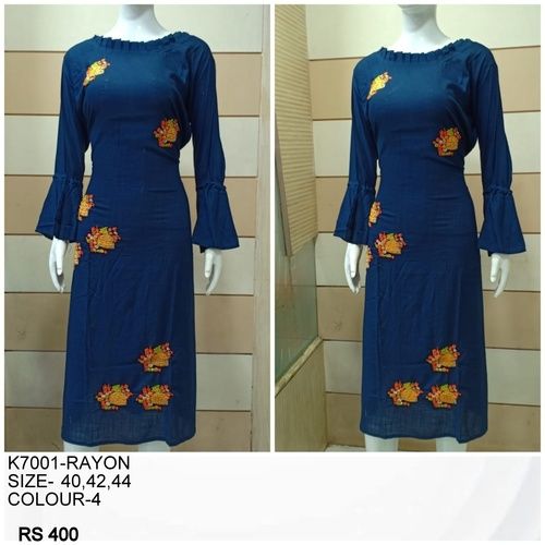 Rayon Kurtis