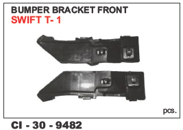 Bumper Bracket Front Swift T-1 - Durable Steel, Designed for 4 Wheeler Vehicles | Includes Warranty Protection