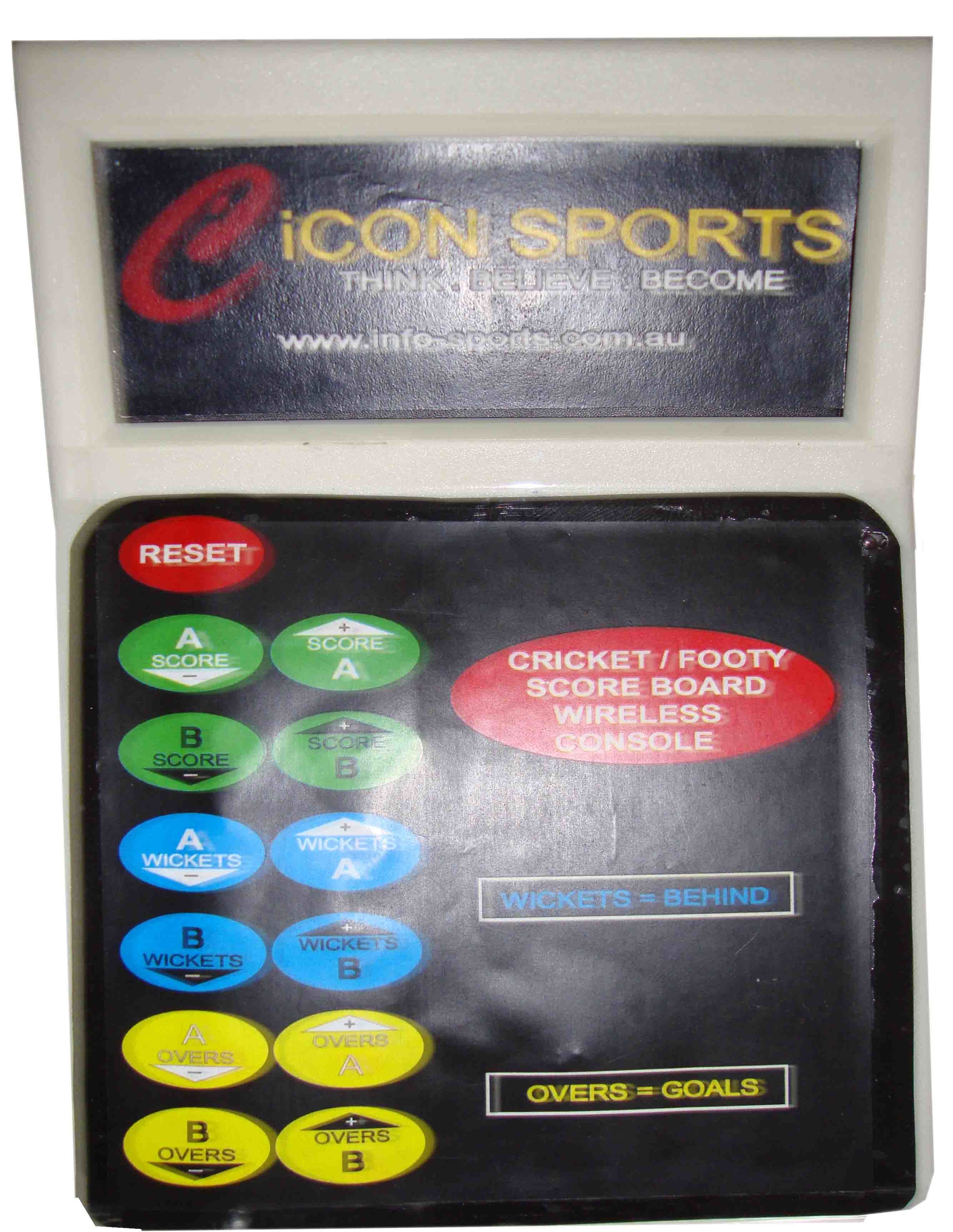 Solar Cricket Aussie Rules LED Scoreboard