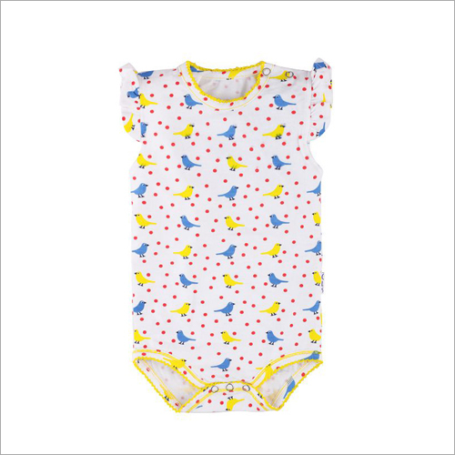 Printed Baby Romper Age Group: Upto 2 Years