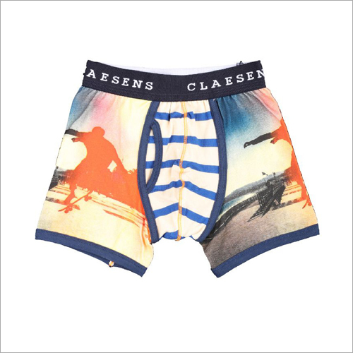 Boys Printed Trunks - Cotton, Various Colors | Perfect Fit, Skin-Friendly, Moisture-Wicking, Long-Lasting Elasticity