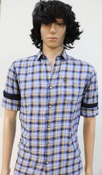 King&kross Cotton Casual Shirts For Men - Twill Fabric, Sizes S M L Xl, Classic Collar, Full Sleeves, Ideal For Rainy, Spring, Summer, Winter Seasons