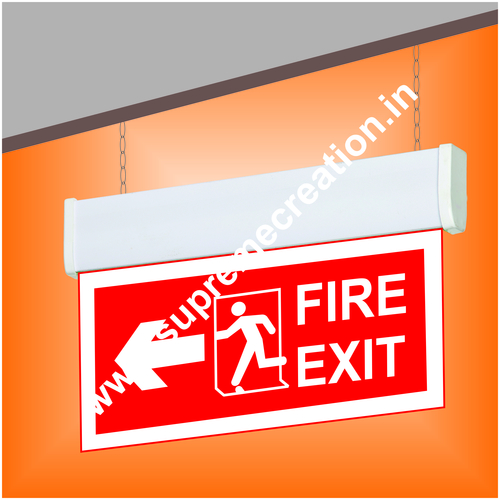 Led Fire Exit Signs By SUPREME CREATION