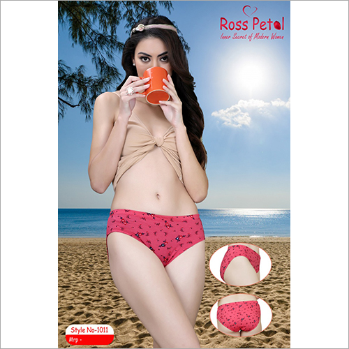 Ladies Cotton Printed Panty Ladies Cotton Printed Panty
