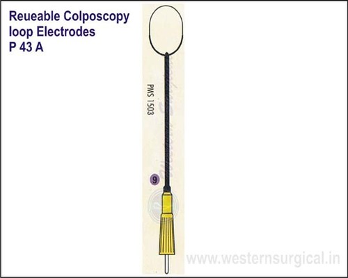 P 43 A Reueable Colposcopy loop Electrodes