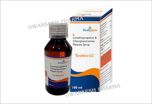 Tershine-Lc Cough Syrup Suitable For: Children