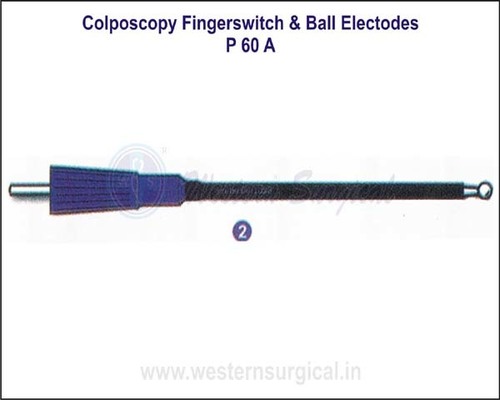 P 60 A Colposcopy Fingerswitch and Ball Electodes