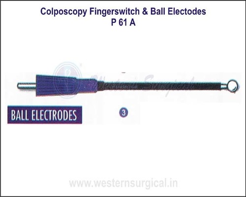 P 61 A Colposcopy Fingerswitch and Ball Electodes