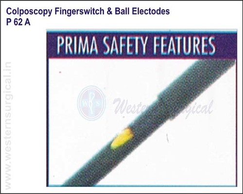 P 62 A Colposcopy Fingerswitch and  Ball Electodes