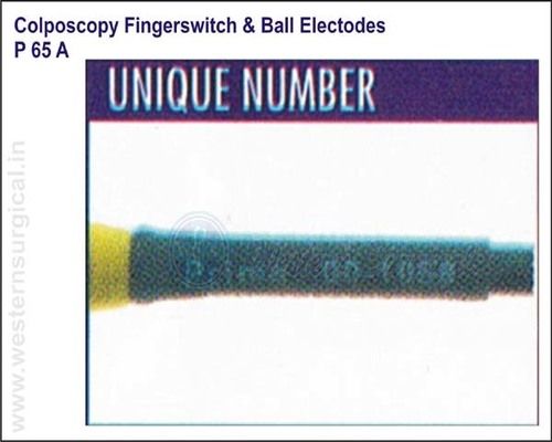 P 65 A Colposcopy Fingerswitch and Ball Electodes