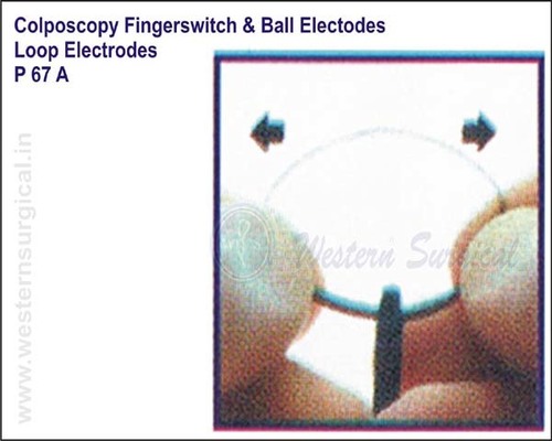 P 67 A Colposcopy Fingerswitch and Ball Electodes