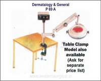 Medical Dermatology & General - Table Clamp Magnifier With Light | High-quality Optics For Dermatology & General Use, Non-portable Design