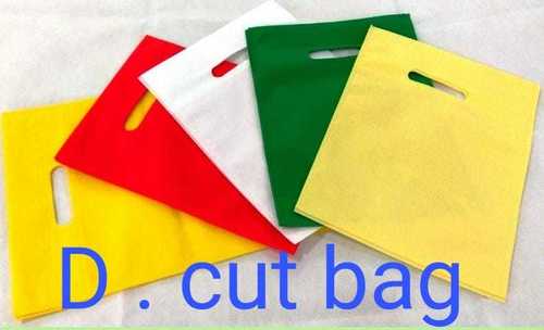 Plain D Cut Non Woven Bag