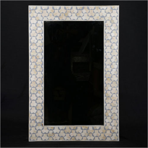 Wall Mount Mother Of Pearl Mirror Frame