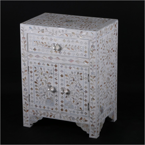 Mother Pearl Inlay Side Table