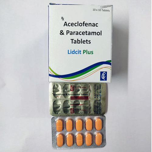 Aceclofenac Paracetamol Tabs General Medicines