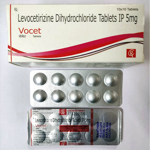 Levocetirizine 5Mg Tabs Generic Drugs