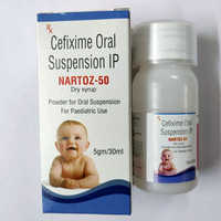 Cefixime 50mg Dry Syrup - 1000 Units | Antibiotic Liquid For Children, Teenagers - Cool Storage Required