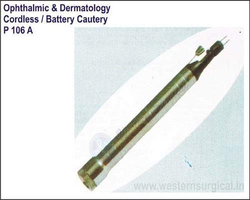 Ophthalmic & Dermatology Cordless Battery Cautery