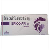 Entecavir Tablets - 0.5mg, Antiviral Medication For Long-term Hepatitis-b Treatment | Suitable For Adults, Teenagers, Women, Prescribed Usage In Hospitals And Clinical Settings, Packaged In Bottles Of 30 Tablets