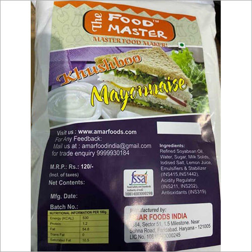 Khushboo Veg Mayonnaise Shelf Life: 6 Months