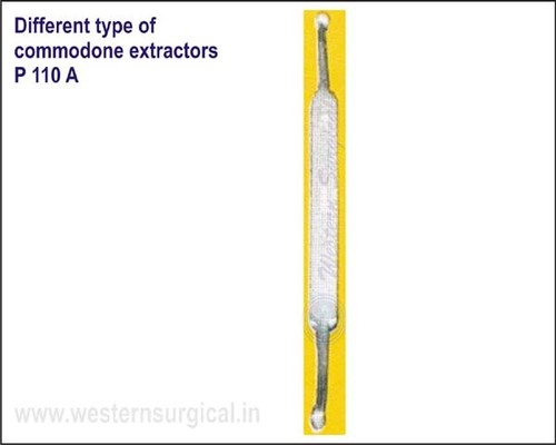 P 110 A Different type of commodone extractors