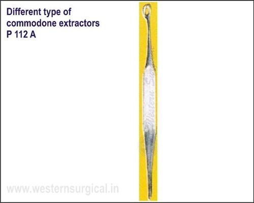 P 112 A Different type of commodone extractors