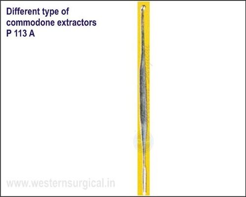 P 113 A Different type of commodone extractors