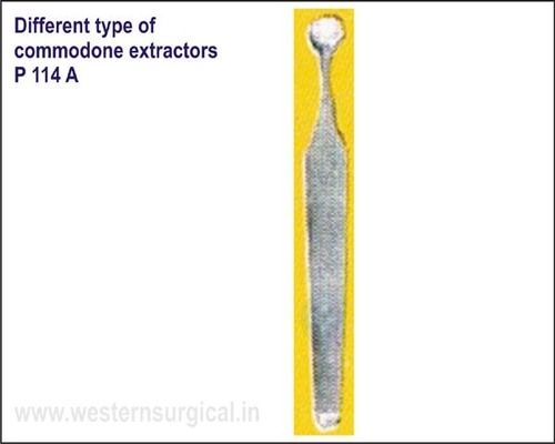 P 114 A Different type of commodone extractors